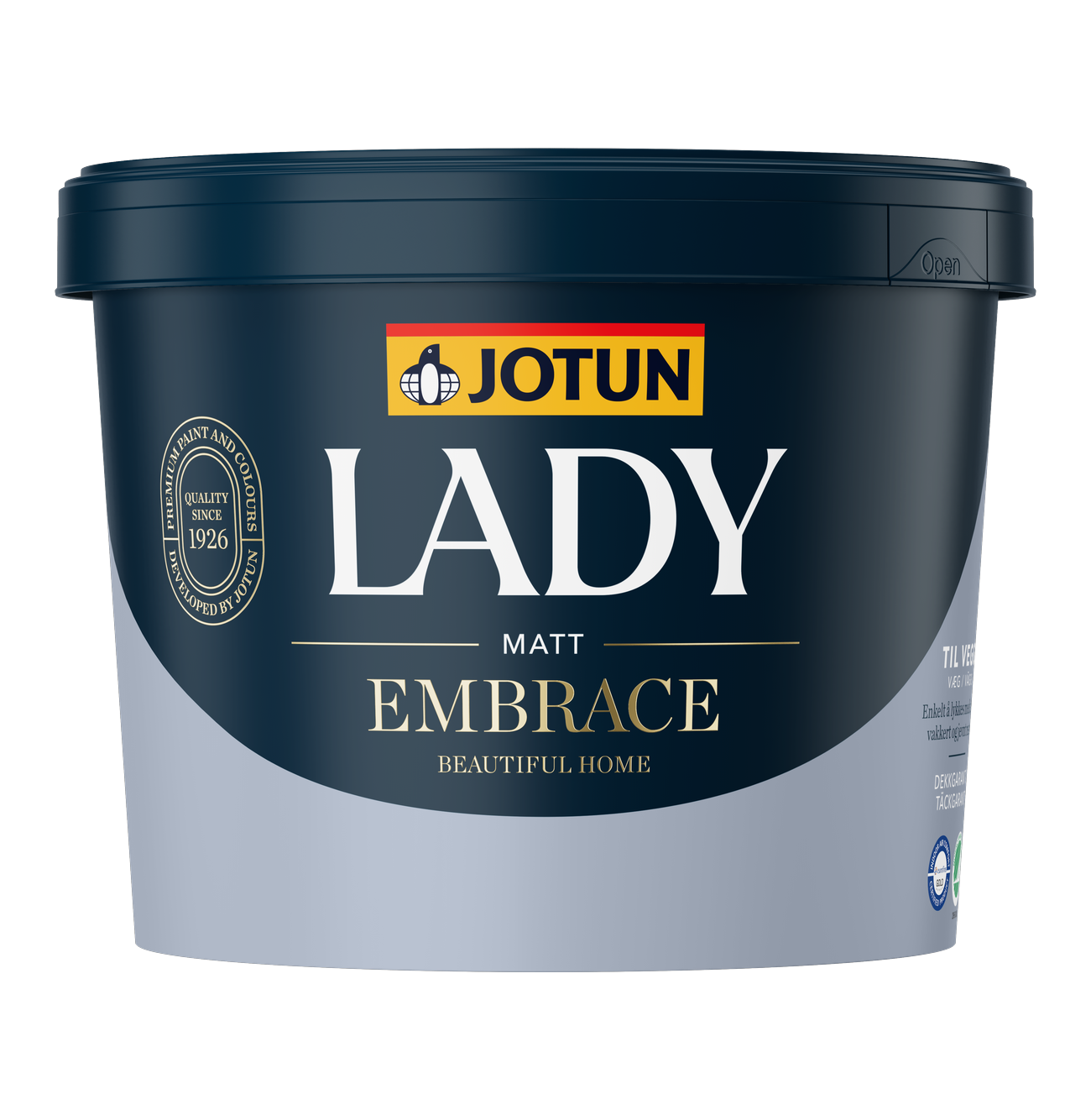 Jotun LADY Embrace glans 5 Mat Vægmaling NYHED