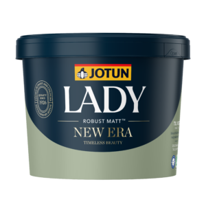 Jotun LADY New Era glans 5 Slidstærk & Vaskbar Vægmaling NYHED