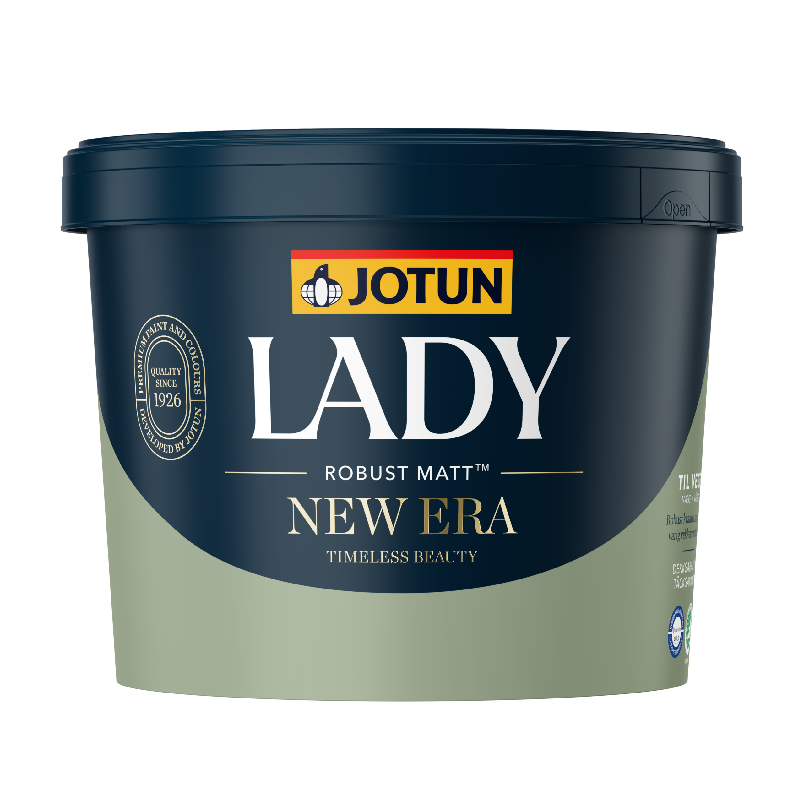 Jotun LADY New Era glans 5 Slidstærk & Vaskbar Vægmaling NYHED